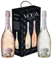 Voga Brut en Rosé Prosecco Geschenkverpakking "Double Bubble"