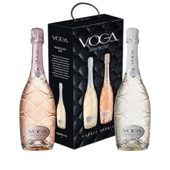 Voga Brut en Rosé Prosecco Geschenkverpakking "Double Bubble"