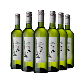Rhonéa Café Terrasse Blanc Vin de Pays Méditerranée
