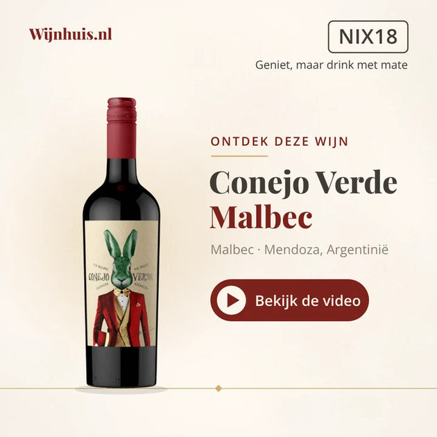 wijnhuis Conejo Verde Malbec Smaak video